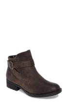 Women's B?rn Jorgette Buckle Strap Bootie M - Grey
