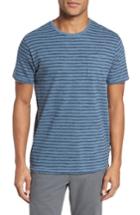 Men's Bonobos Heavyweight Stripe T-shirt, Size - Blue