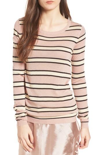 Women's Scotch & Soda Stripe Sweater - Pink