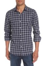 Men's Bonobos Unbutton Down Slim Fit Check Sport Shirt