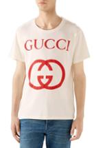 Men's Gucci New Logo T-shirt - Ivory