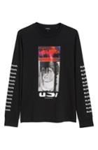Men's Diesel Large-x Graphic Long Sleeve T-shirt