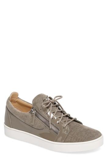 Men's Giuseppe Zanotti Low-top Sneaker Eu - Grey