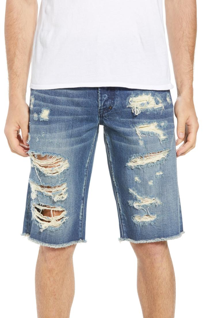 Men's Prps Challenger Fit Shorts, Size 36 - Blue