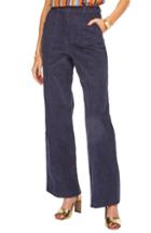 Women's Astr The Label Wide Leg Corduroy Pants - Blue