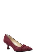 Women's J.renee Septima Kitten Heel Pump B - Burgundy