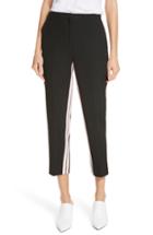 Women's N Degree21 Grosgrain Stripe Pants Us / 38 It - Black