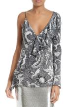 Women's Diane Von Furstenberg One-shoulder Silk Blouse