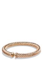 Women's David Yurman Cable Spira Bracelet In 18k Gold, 7mm