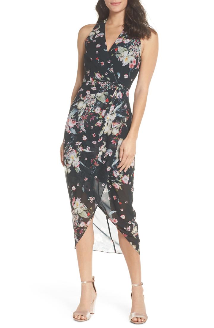 Women's Cooper St Titania Halter Drape Dress