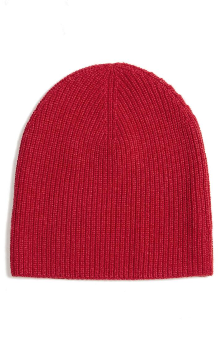 Women's Eileen Fisher Cashmere Blend Beanie - Red