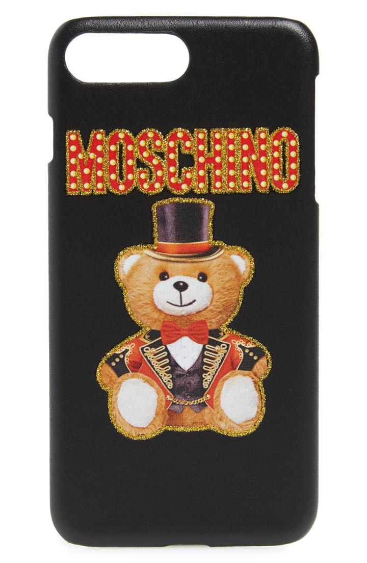 Moschino Ring Master Iphone 6/6s/7/8 Case - Black