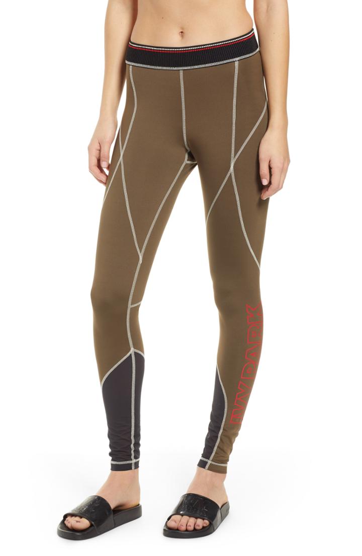 Women's Ivy Park Contrast Stitch Logo Leggings