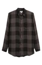 Men's The Rail Yarn Dyed Plaid Shirt - Grey
