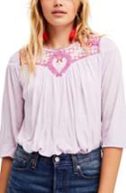 Women's Free People Begonia Top - Purple