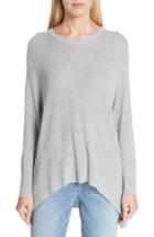 Women's Eileen Fisher Tencel Lyocell Blend Sweater, Size - Grey
