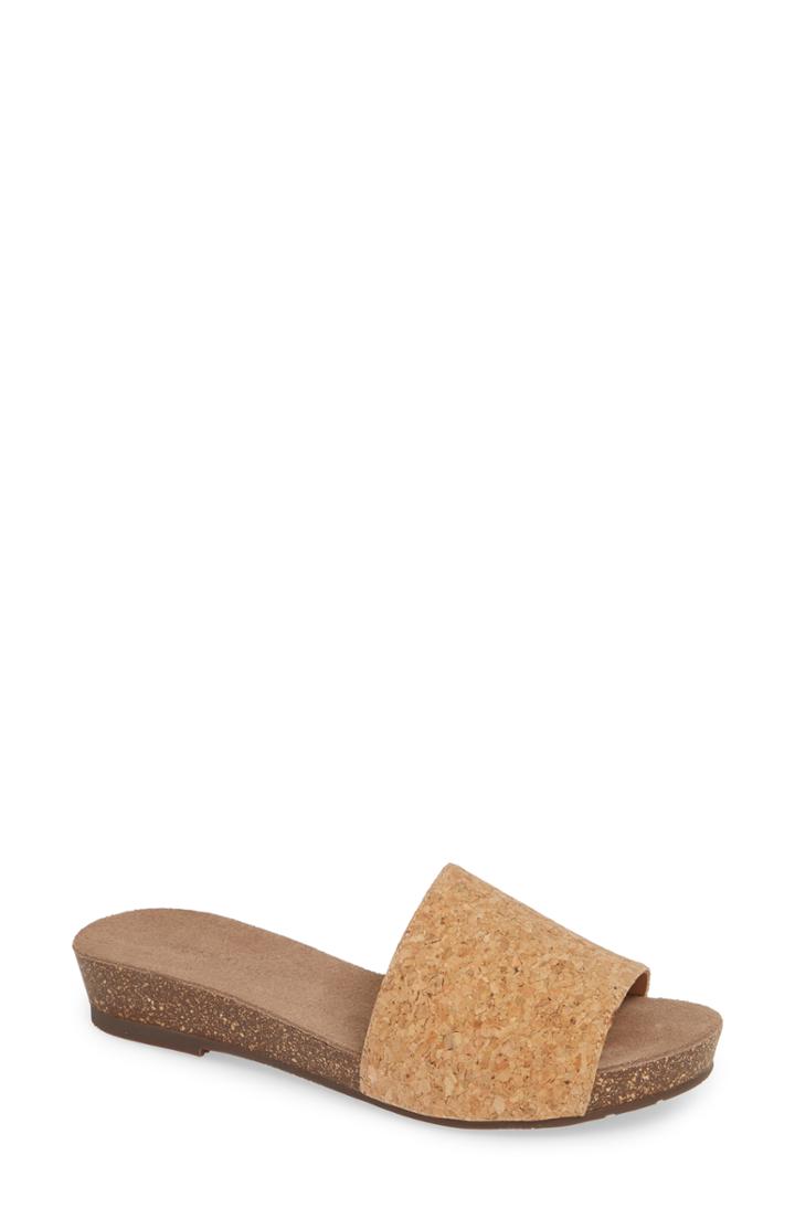Women's Chocolat Blu Viveca Slide Sandal .5 M - Beige