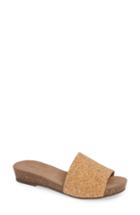 Women's Chocolat Blu Viveca Slide Sandal .5 M - Beige