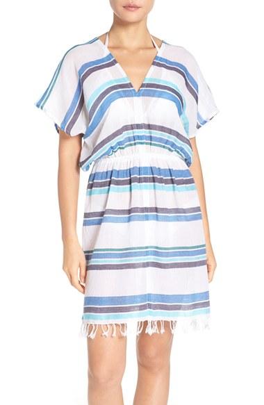 Women's Tommy Bahama Stripe Gauze Cover-up Dress