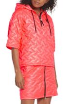 Women's Nike Nikelab Essentials Insulated Short Sleeve Women's Hoodie - Red