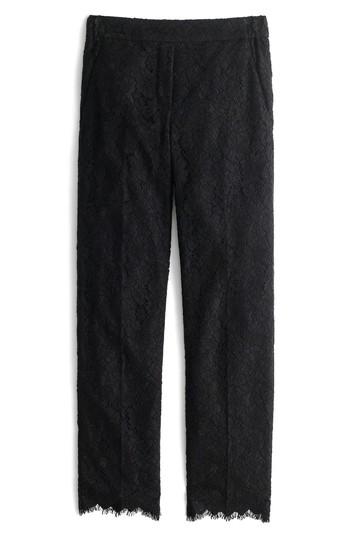 Women's J.crew Lace Pants - Red
