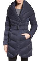 Women's Tahari 'matilda' Shawl Collar Down Jacket