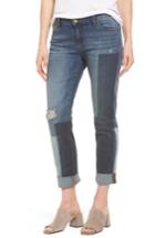 Women's Kut From The Kloth Catherine Colorblock Slim Boyfriend Jeans - Blue