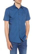 Men's Ben Sherman Scattered Geo Woven Shirt - Blue