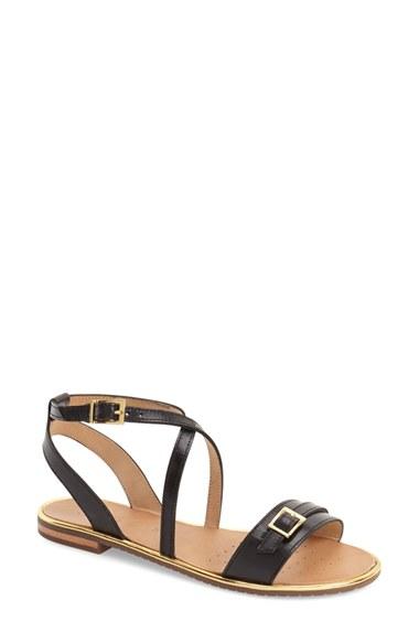 Women's Geox 'sozy' Sandal Us / 37eu - Black