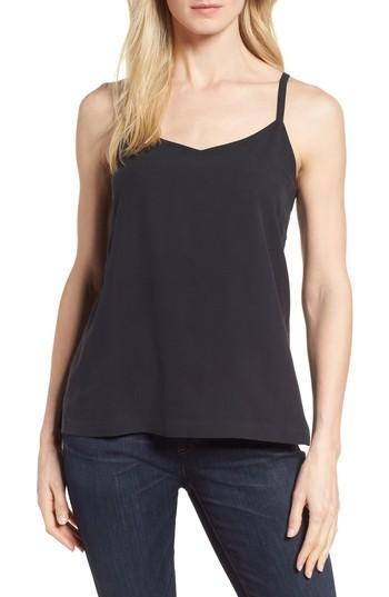 Women's Eileen Fisher Silk Camisole - Black