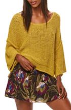 Women's Free People Halo Pullover - Yellow