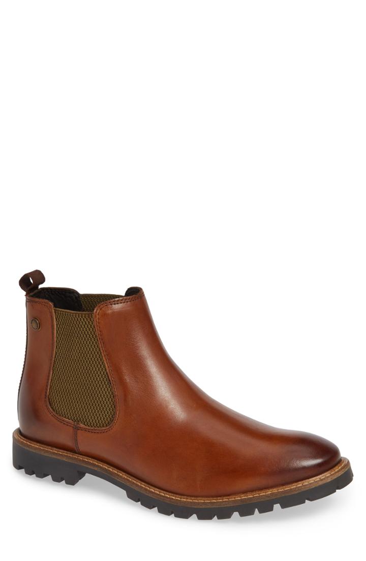 Men's Base London Havoc Lugged Chelsea Boot Us / 42eu - Beige