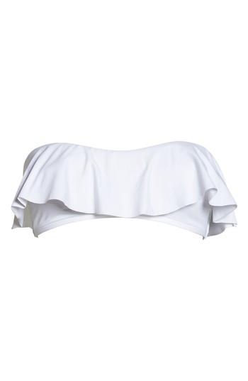 Women's L Space Lynn Ruffle Bikini Top