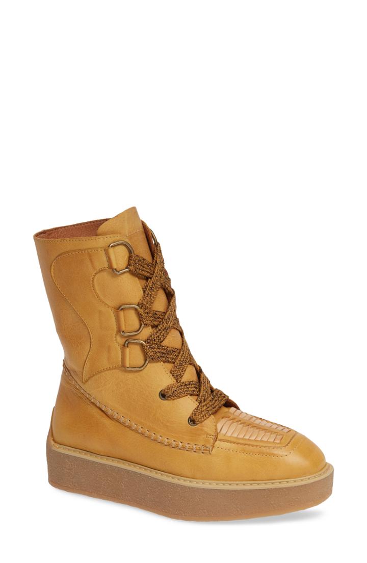 Women's Free People Bristen Bootie Us / 38eu - Brown