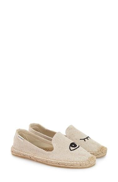 Women's Soludos Jason Polan Espadrille Sandal M - Beige