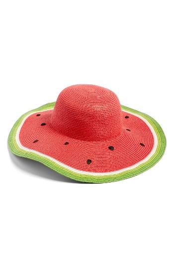Women's Collection Xiix Watermelon Floppy Hat -