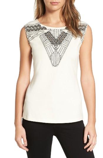 Women's Nic+zoe Havana Nights Top - Beige