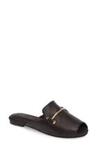 Women's Jeffrey Campbell Talley Open-toe Loafer Slide M - Black