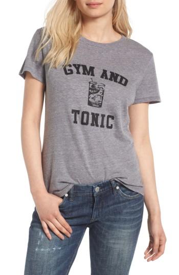 Women's Sub Urban Riot Gym & Tonic Graphic Tee - Grey