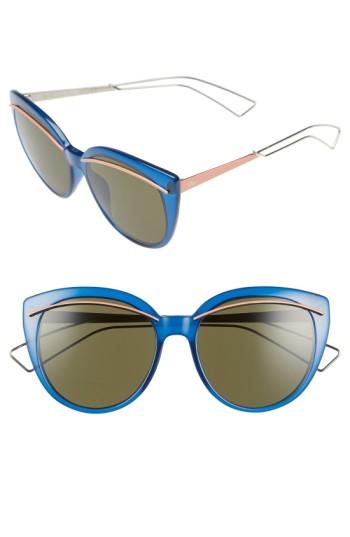 Women's Dior 'liner' 56mm Cat Eye Sunglasses -