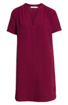 Women's Hailey Crepe Dress, Size - Purple