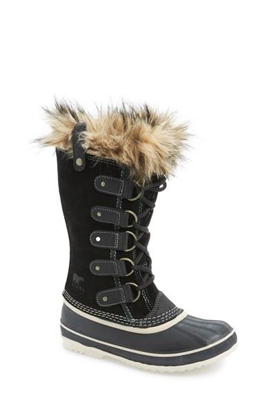 Women's Sorel 'joan Of Arctic' Waterproof Snow Boot M - Black