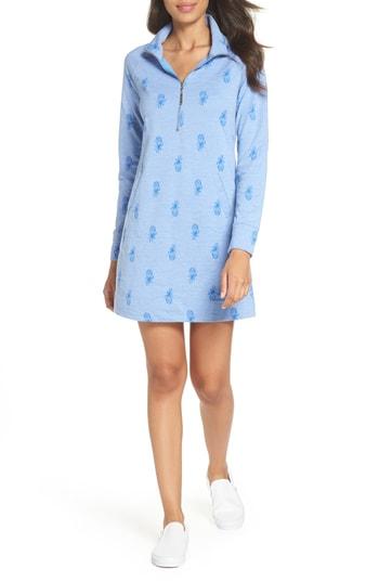 Women's Lilly Pulitzer Skipper Shift Dress, Size - Blue