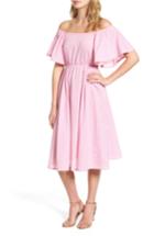 Women's Stylekeepers Daisy Chains Off The Shoulder Dress - Pink