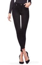 Women's Good American Good Legs Faux Suede Pants - Black