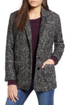 Women's Milly Stretch Crepe Fitted Blazer