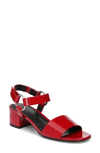 Women's Via Spiga Freda Sandal M - Red