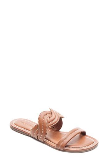 Women's Bernardo Mirian Slide Sandal .5 M - Brown
