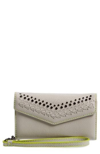 Women's Rebecca Minkoff Studded Leather Iphone 7 Wristlet -