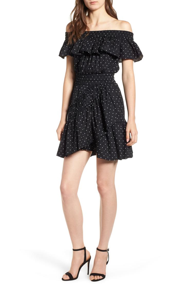Women's Misa Los Angeles Lavie Off The Shoulder Dress